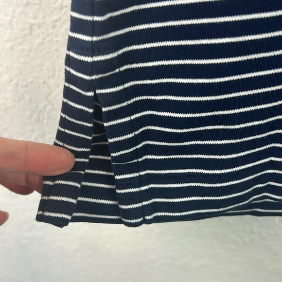 POLO RALPH LAUREN Classic Striped Collared 3-Button Shirt Short Sleeve Striped M - Picture 4 of 6